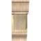 Ekena Millwork Traditional Traditional Rough Sawn Bracket w/ Offset Brace, Douglas Fir, 8"W x 20"D x 20"H BKT0806X20X20TRA01RDF - alternate 4